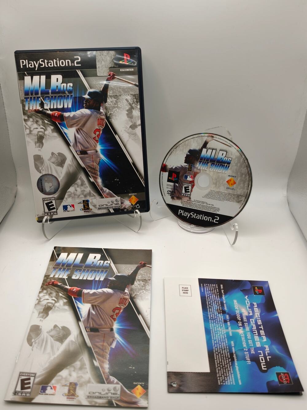 MLB 06 The Show PS2 David Ortiz CIB Complete Tested